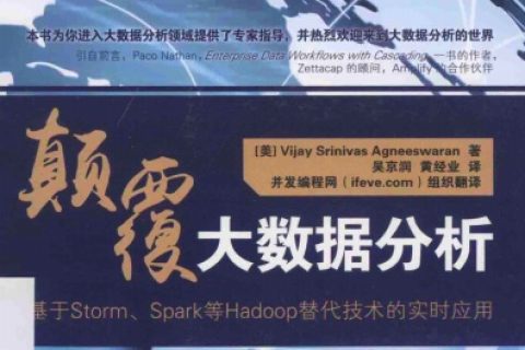 颠覆大数据分析 基于stormspark等hadoop替代技术的实时应用pdf电子书籍下载百度网盘