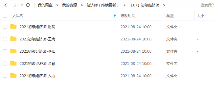 2023初中高级经济师视频课程课件教材百度云网盘下载