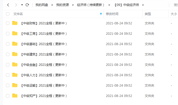 2023初中高级经济师视频课程课件教材百度云网盘下载